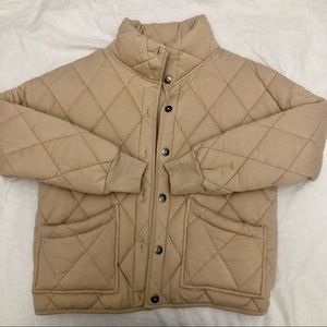 Dolman Quilted Coat | Free People DUPE